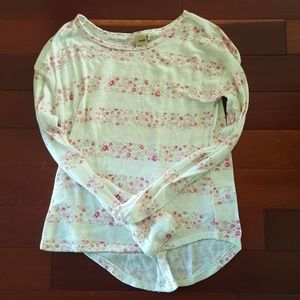 Knit flower top